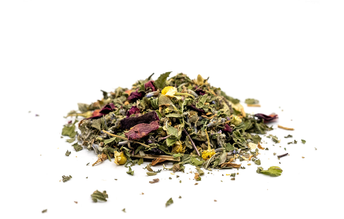 Brew La La Tea - Fall in to an enchanting dream world of blissful sleep  with Brew La La Tea's Sleep Well Tea. Natural chamomile is an ancient  ingredient, which is known