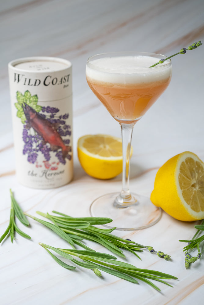 A tea cocktail recipe for spring + summer